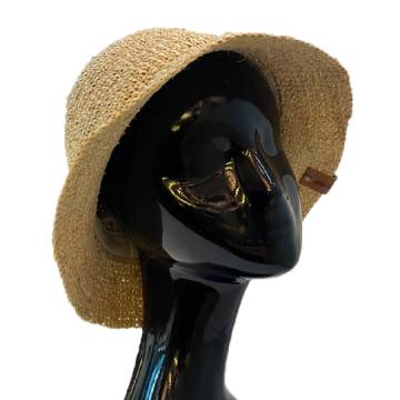 Raffia Straw Bucket Hat